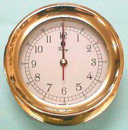 Victory Brass Clock 5 Inch
