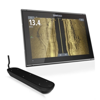 Simrad GO12 XSE with Active Imaging 3-in-1 Transducer & C-MAP Discover Chart