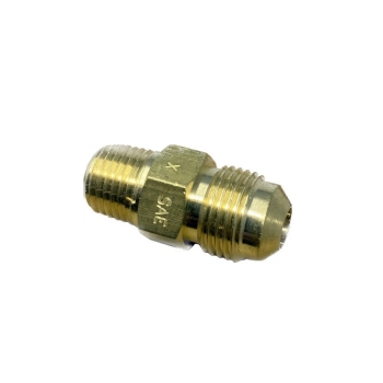 Fairview 48-6B 3/8 Male Flair to 1/4NPT Male Pipe Connector