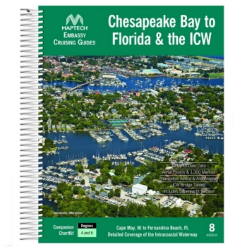 Maptech Embassy Guide - Chesapeake Bay to Florida & ICW 8th Edition