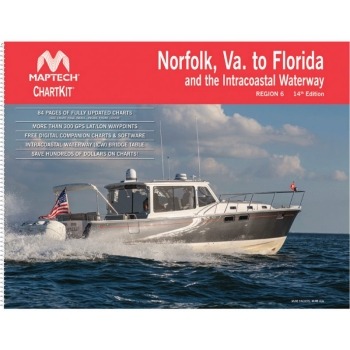 Maptech ChartKit Region 6 Norfolk to Florida and the Intracoastal Waterway 14th Ed.