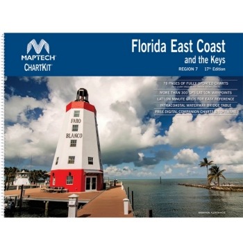Maptech ChartKit Region 7 Florida East Coast and the Keys 17th Ed.