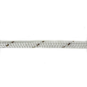 Nylon 5/8" Double Braid White NovaGold - Per Foot