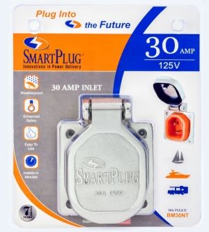SmartPlug 30 Amp Stainless Steel Inlet