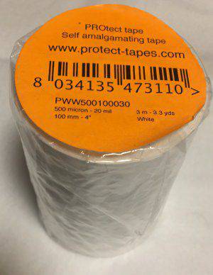 PROtect WRAP Amalgamating Rigging Tape White 100mm x 3 m