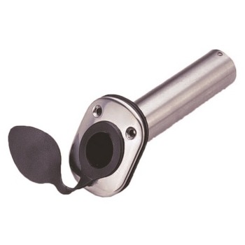 Rod Holder Stainless with PVC Cap