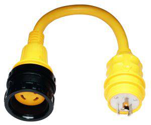 Marinco 106A 20A Male to 30A Female Pigtail Adapter