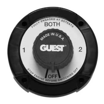 Guest 2110A Universal Mount Battery Switch 345A with AFD