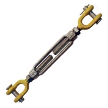 Galvanized Load Rated 5/8" Pin Jaw & Jaw Turnbuckles