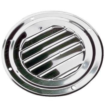 Sea Dog 331425 Round Louvered Vent 5" Stainless Steel
