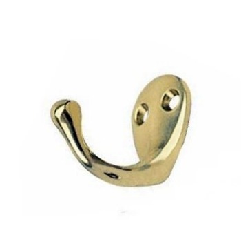 Sea Dog 671506 Brass Single Coat Hook