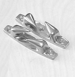 Stainless Steel Bow Chocks - Skene 6in. (pair)