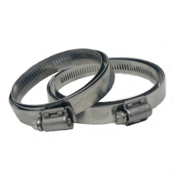 Dixon HSS Long Worm Gear Hose Clamps - Stainless Steel