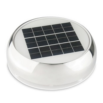 Nicro Marinco Solar Vent for Day and Night 3 inch vent with Stainless Steel Cover N20803S