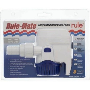 Rule RM500B Rule-Mate Automatic 500 GPH Bilge Pump