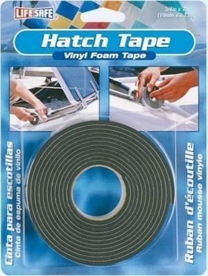 Life Safe Hatch Cover Tape Vinyl Foam 1/8 in. x 3/4 in. x 7 ft.