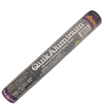 QuikAluminum Aluminum-Reinforced Epoxy Putty Stick 4 Oz.
