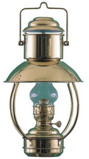 DHR Brass Trawler Oil Lamp with Ideal Burner 8201I/O