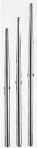 Stanchion Pole 29 in Stainless Steel tapered