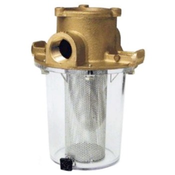 Groco ARG-1000-S 1" Raw Water Strainer with 304 SS Basket