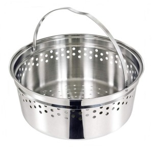 Magma Nesting Stainless Steel Colander, Steamer, Crab & Pasta Cooker A10-367