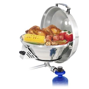 Magma Party Size Marine Kettle 3 Combination Stove & Gas Grill A10-217-3-CSA