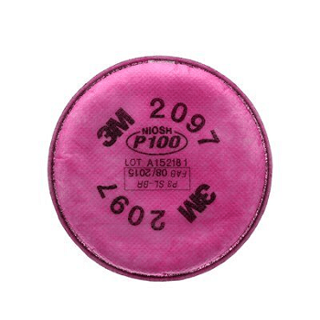 3M #2097 / 07184 P100 Particulate Filter Pair for 6000 Series Respirators