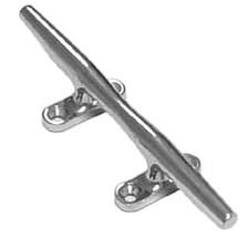 Stainless Steel Cleat - Open Base 10in