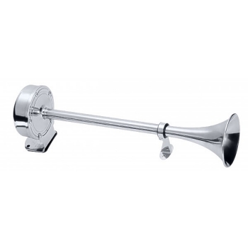 Ongaro 10027 Deluxe All Stainless Steel Single Trumpet 12 Volt