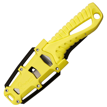 Wichard 10192 Offshore Rescue Knife Fixed Blade Fluorescent