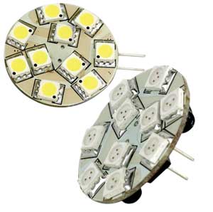 Lunasea LED Bulb G4 Sidepin 10 LED