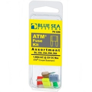 Blue Seas 5286 ATM Fuse Combination Pack - 5 Per Pkg