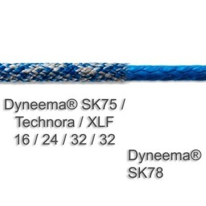 Dyneema Dinghy Control  SK78 5mm Various Colours Robline Price Per Metre 
