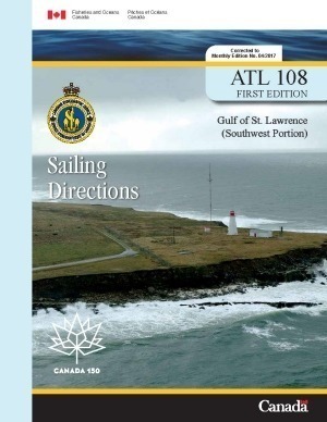 Sailing Directions Gulf of St Lawrence Southwest Portion 2006