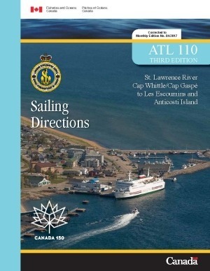 Sailing Directions St. Lawrence: Cap Whittle to Les Escoumins 2011