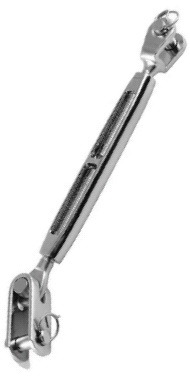 Blue Wave 5/16 Inch Open Body Toggle and Fork Turnbuckle 330008A
