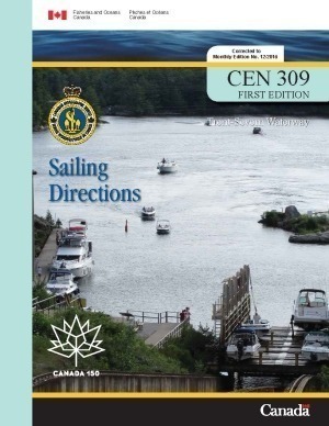 Sailing Directions Trent Severn Waterway 1st Edition