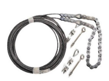 Edson 774-2B2D9 Chain and 1/4" Wire Kit