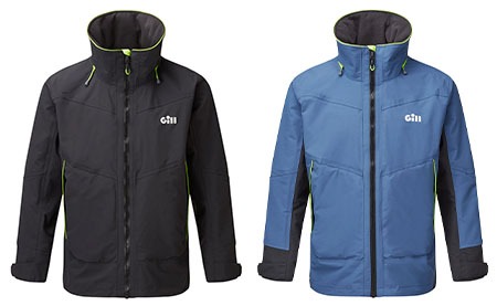 Gill OS32 Coastal Jacket Mens - Blue or Black