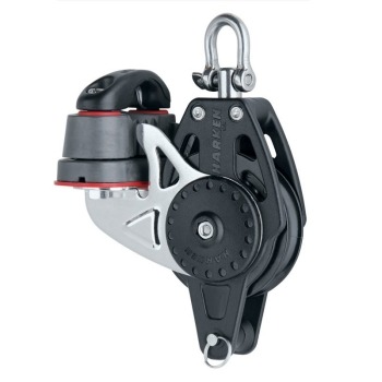 Harken 2616 57mm Single Becket Carbo AirBlock with Carbo-Cam