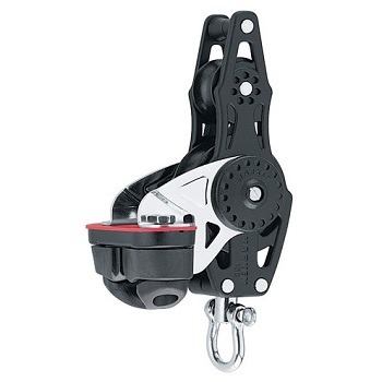 Harken 75mm Carbo Fiddle Becket Block with Carbo-Cam