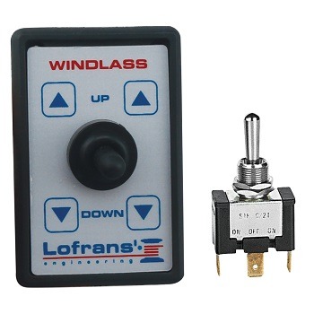 Lofrans Windlass Control Switch Dash Mount