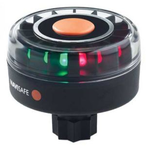 Navisafe 360 Degree Tri-Color 2 NM LED Navigation Light with Railblaza Base