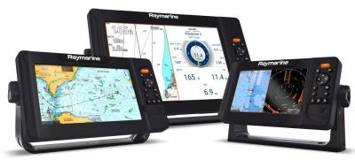 Raymarine Element S Navigation Display with CDN and USA Navionics+ Charts