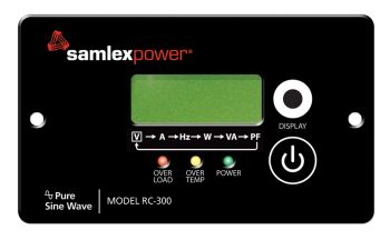 Samlex RC-300 Remote Control For PST-1500 to 3000 Inverters