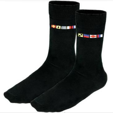 Nauticalia Code Flag Crew Socks