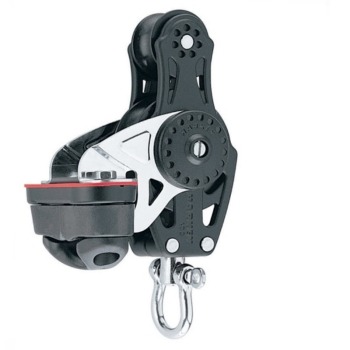 Harken 40mm Fiddle Carbo AirBlock with Swivel & Cam