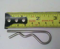 Hitch Pin - Extra Large Stainless Steel