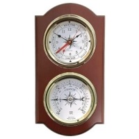 Trintec Euro Time & Tide Clock & Barometer Nautical Weather Station