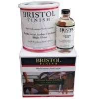 Bristol Finish Traditional Amber Quart